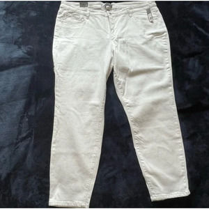 NWT The Limited White Ankle Length Skinny Jeans